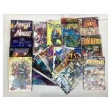 Marvel comic books. Includes the defenders. The