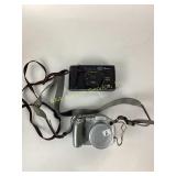 Fuji DX wide camera, Cannon Power Shot S2