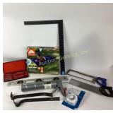 Ozark Traik Twin airbed untested, hand saws,