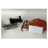 Everlast boxing glove and 2 train engine Avon