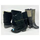 Boots sizes 5 and 9.5