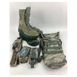 Belleville Air Force size 8.5 R Boots. Molle