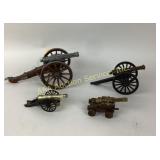 Set of 4 cannons