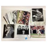 Headshots including The Beatles, Leonardo