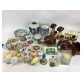 Assorted ceramic and porcelain kitchenware lot