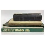 Railroad books:  A Century of Trains, From San