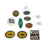 NYC Railroad Shop tags (3), Norfolk Southern