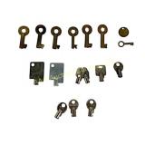 Railroad train keys and miscellaneous keys