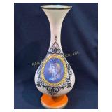 Baccarat French Opaline Glass Vase Napoleon III