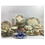 Franciscan Desert Rose Dinnerware Set and Blue Min