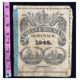 1845 Farmers & Mechanics Almanack