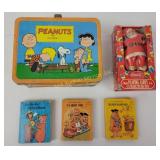 Peanuts lunch box, wear inside and out.