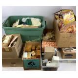 Assorted Miniatures, Craft, and Dollhouse Items Lo