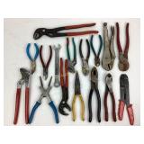 Mixed Hand Tool Lot with Pliers