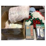 Assorted household and clothing items lot