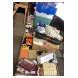 Assorted Christmas Decor and Craft Lot