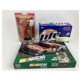 NASCAR Collectible Bundle with Figure, Puzzle, and
