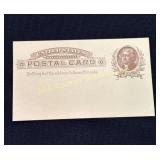 1-Cent U.S. Postal Card with Jefferson Por