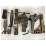 Steel Hitches Set, 6 Pieces