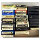 8-Track Tape Cartridges, Various Ar