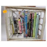 Lot: Books, Wood Shutters, Dvds, Marvel