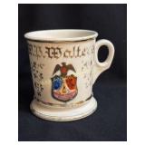 Fraternal Occupational Limoges Shaving Mug, Improv