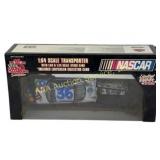 NASCAR 1:64 Scale Transporter with Stock Car #36