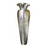 Metal Vase with Patterned Design, 24