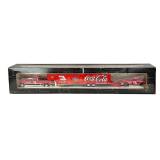 Coca-Cola NASCAR Transporter Set with Trailer and