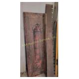 Cast Iron Ornamental Panel and Metal Saw