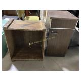 Advertising Wooden Crate and Laminate Storage