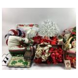 Assorted Christmas and Holiday Decorations