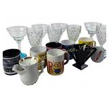 Glassware and Coffee Mugs Collection