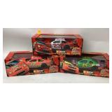 Set of 3 NASCAR 1:24 Scale Die-Cast Stock Cars