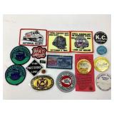Railroad Patches and Pins Collection - 10 Patches