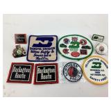 Railroad Collectibles: 6 Patches 4 Pins