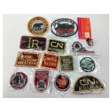 Railway Patches and Pin Collection