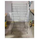 46" Tall Black Wire DVD Media Stand