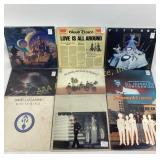Collection of 14 vintage vinyl records