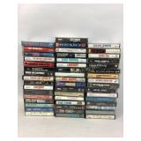 Lot of 40 Vintage Cassette Tapes