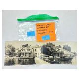 Winona Lake Indiana RP Panoramic Postcard 1910