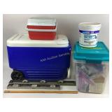 Igloo Cooler, Rubbermaid Cooler, Screws and Nails