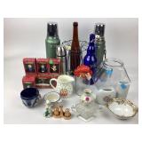 Hallmark Ornaments and Stanley Thermoses