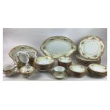 Noritake China Dinnerware Set, Rose Desig