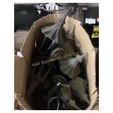 metal lamps - for posts