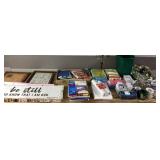 Mixed office and decor lot with mouse pad