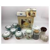 Assorted Vintage Glassware and Ceramic Kitchen Ite