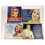 Humorous Metal Signs