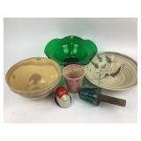 Decorative Bowls, Pottery, Glass Item