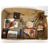 Vintage assorted collectibles and trinkets lot